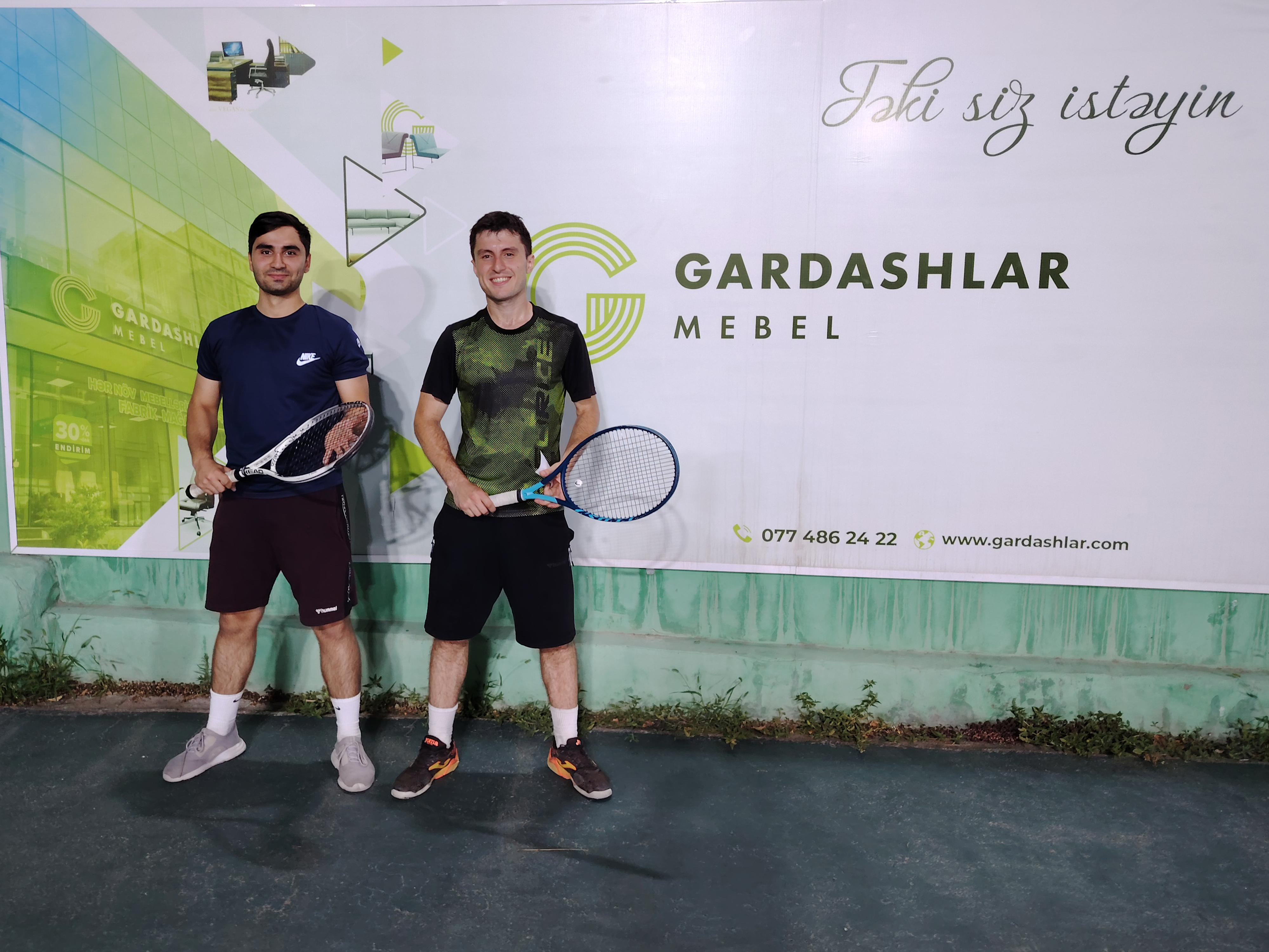 "Gardashlar Mebel Doubles Championship 2024"ün 4-cü turniri keçirilib