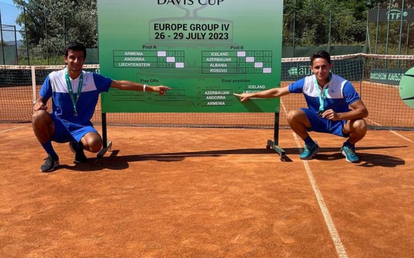 Azərbaycan Millisi "Davis Cup" turnirində 3-cü qrupa yüksəlib