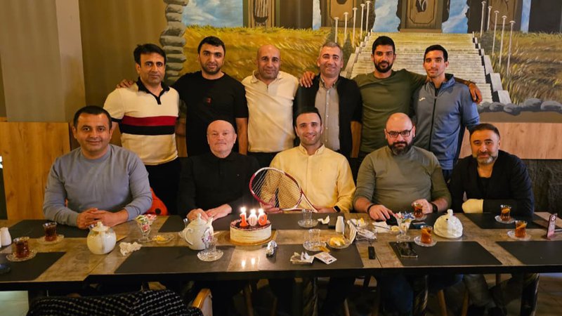 Elçin Manafov Tennis.az liqasında "100-lər klubu"nda