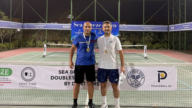 SEA BREEZE OPEN Pickleball Doubles Tournament by DENT TIME uğurla başa çatdı