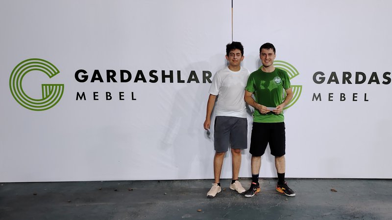 "Gardashlar Mebel Doubles Championship 2024"ün 3-cü turniri keçirilib