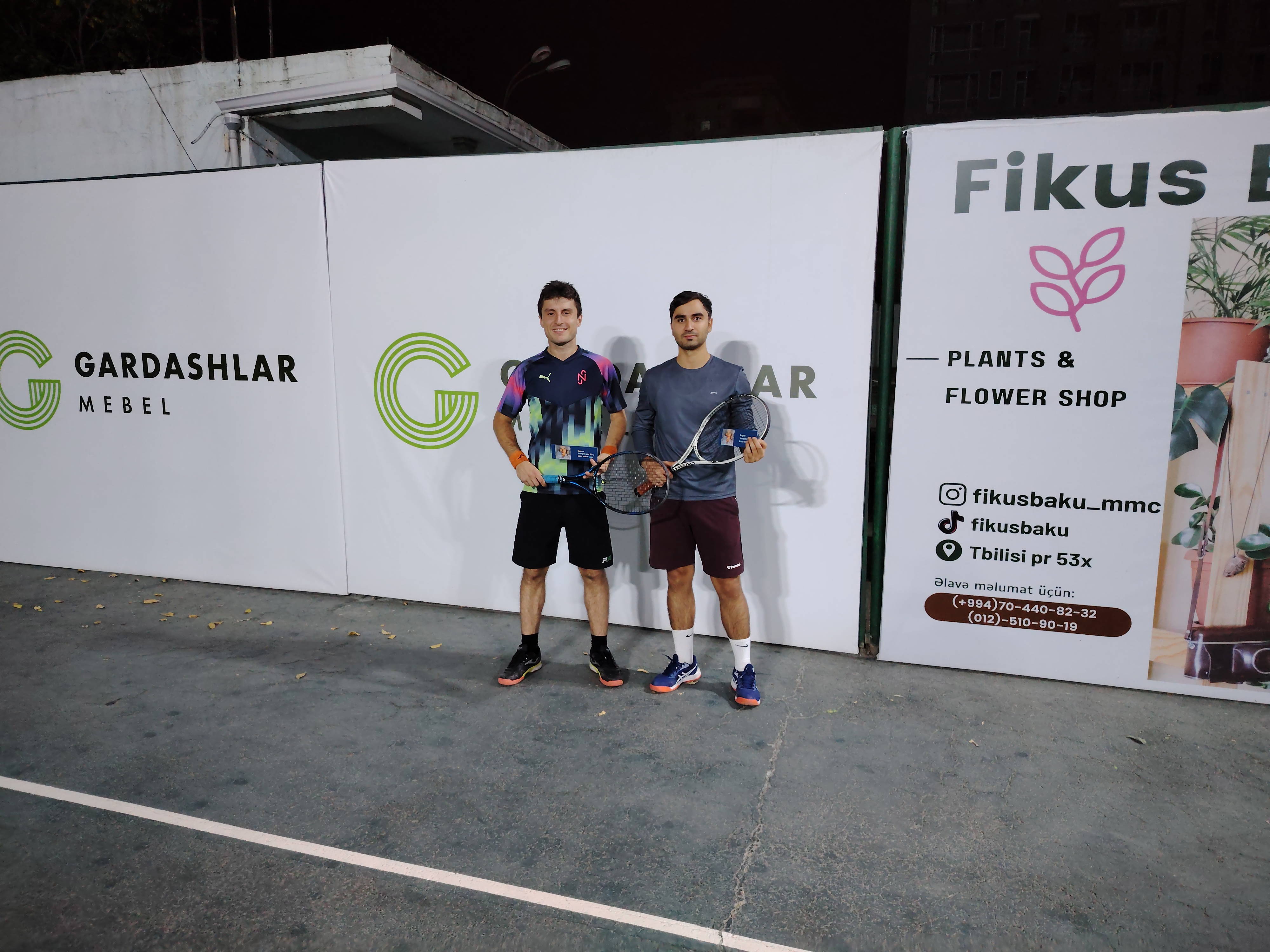 "Gardashlar Mebel Doubles Championship 2024"ün 16-cı turniri keçirilib