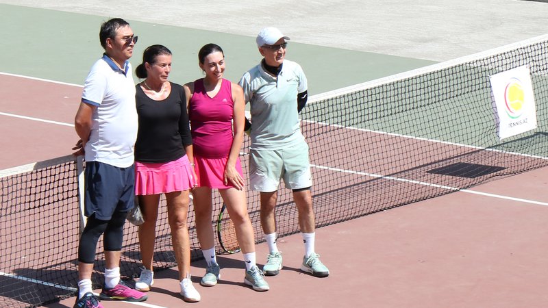 Caspian Cup 2026: Mixed Doubles NTRP 8.00+ kateqoriyasının qalibi Marina Abramenko / Erlik Rzakhanov cütlüyü oldu