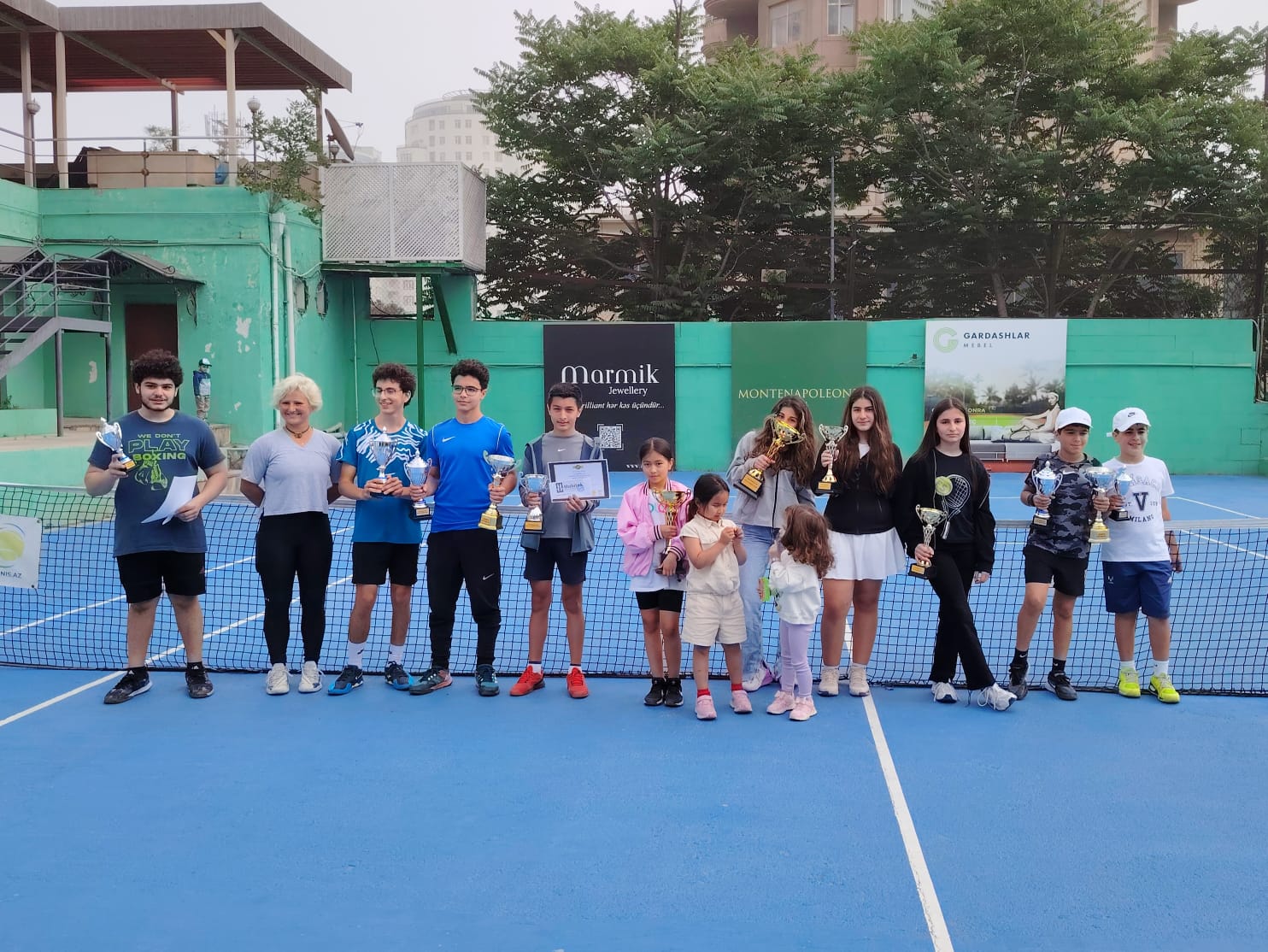 "Junior Republic Cup" tennis turniri keçirilib